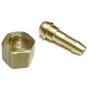 Gas Hose Connector 3/8 BSP Female to 6.3mm Tail for Gas Plumbing