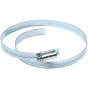 8.1/2in Zinc Protected Hose Clip 184 - 216mm (7.1/4 - 8.1/2in) by Jubilee - (Each)