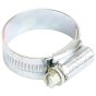 2X Zinc Protected Hose Clip 45 - 60mm (1.3/4 - 2.3/8in) by Jubilee - (Each)