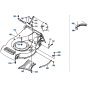 Deck Assembly for Kubota W5019-PC Mower