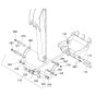 Dipper Arm/Bucket Link Assembly