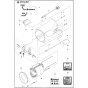 Motor Housing for Husqvarna K3000