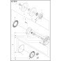 Gears Assembly for K3000 Vac
