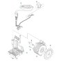 Motor for Husqvarna K535I