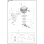 Cylinder, Piston & Muffler