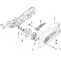 Clutch Assembly for Husqvarna K970