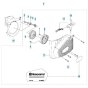 Starter Assembly for Husqvarna K970