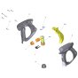 Trigger Handle Assembly for Karcher HD 9-21 G Pressure Washer