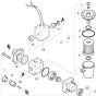 Oil Pump Assembly for Karcher HDS 1000 DE Pressure Washer
