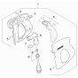 Trigger Handle Assembly for Karcher HDS 8-18-4 C Pressure Washer