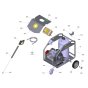 Frame Assembly for Karcher HG 64 Pressure Washer