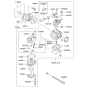 Carburettor for Kawasaki KBL26A