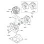 Cylinder/Crankcase for KBL34A