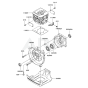 Cylinder/Crankcase for KBL35B