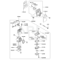Carburettor for Kawasaki KCL525AC