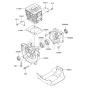 Cylinder & Crankcase for KCS525AC