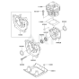 Cylinder & Crankcase for KEL26A