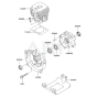 Cylinder/Crankcase for KGT27A