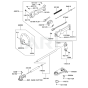 Pipe, Handle & Guard for KGT35B