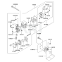 Carburettor for Kawasaki KHD600B