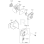 Air Filter & Muffler for KHDS600A