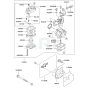 Carburettor for Kawasaki KHS750A