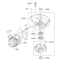 Cylinder/Crankcase for KHS750A