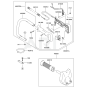 Kawasaki KHS750A Handle