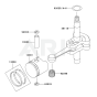 Piston/Crankshaft for KHT750SC