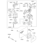 Carburettor for Kawasaki KHT750SC