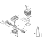 Crankcase & Cylinder for Stihl