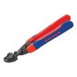 CoBolt Compact Bolt Cutter 20ᄚ Head Multi Component Grip 200mm (8in) by Knipex - 71 22 200 SB