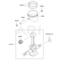 Piston/Crankshaft for KRB400B
