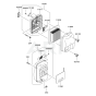 Air Filter/Muffler for KRB750AC