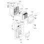 Air Filter/Muffler for KRB750BC
