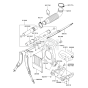 Frame/Coupling for Kawasaki Blower