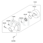 Kawasaki KTF27AC Housing