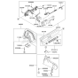 Pipe, Handle & Guard for KTR26AC