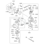 Carburettor for Kawasaki KTR26AC