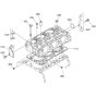 Cylinder Head Assembly for Kubota D1005-E4B Engine