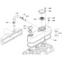 Head Cover Assembly for Kubota D1005-E4B Engine