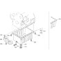 Oil Pan Assembly for Kubota D1105-BG2 Engine