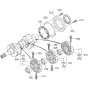 Main Bearing Case Assembly for Kubota D1105-BG2 Engine