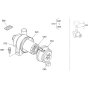 Air Cleaner Assembly for Kubota D1105-E2-BG Engine