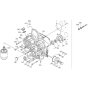 Gear Case Assembly for Kubota D1105-E2-BG Engine