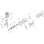 Crankshaft, Piston Assembly for Kubota D1105-E2-BG Engine