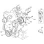 Pulley Assembly for Kubota D1402-BBS Engine