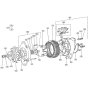 Dynamo Assembly for Kubota D1402-BBS Engine