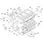 Crankcase Assembly for Kubota D1503-M-E3B Engine