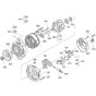 Alternator Assembly for Kubota D1503-M-E3B Engine